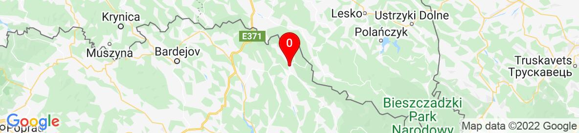Mapa Medzilaborce, Prešovský kraj, Slovensko. More detailed map is available only for registered users. Please register or log in.
