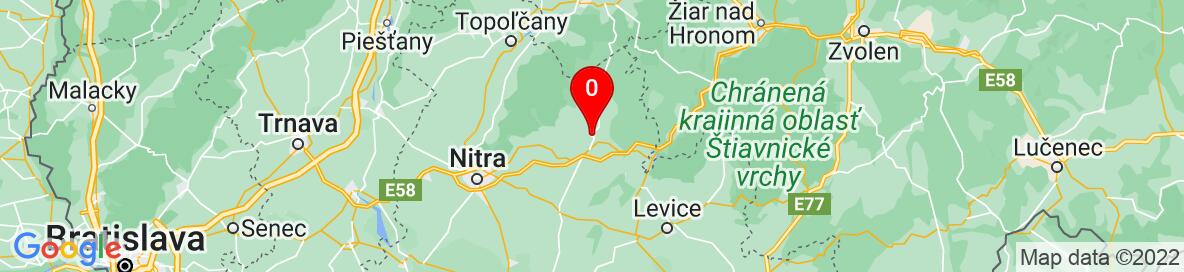 Mapa Zlaté Moravce, Nitriansky kraj, Slovensko. More detailed map is available only for registered users. Please register or log in.