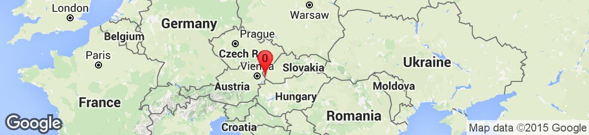 Mapa Slovensko. Detailed map cannot be displayed.