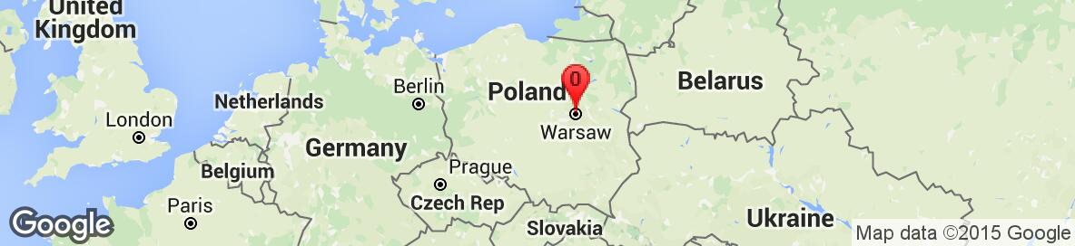 Mapa Poľsko. Detailed map cannot be displayed.