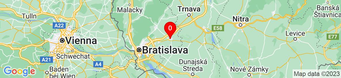 Mapa Senec, Bratislavský kraj, Slovensko. More detailed map is available only for registered users. Please register or log in.