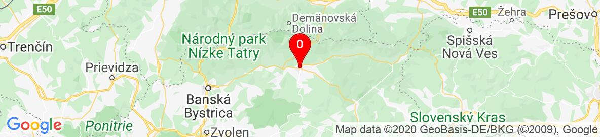 Mapa Brezno, Banskobystrický kraj, Slovensko. More detailed map is available only for registered users. Please register or log in.