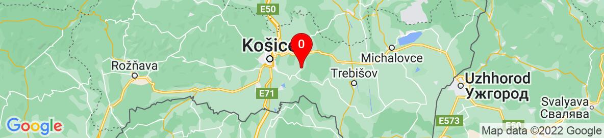 Mapa Ruskov, Košice - okolie, Košický kraj, Slovensko. More detailed map is available only for registered users. Please register or log in.