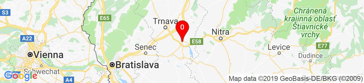 Mapa Sereď, Galanta, Trnavský kraj, Slovensko. More detailed map is available only for registered users. Please register or log in.