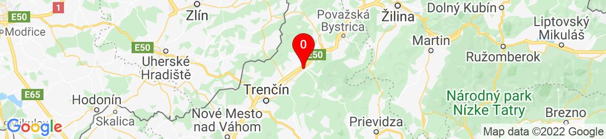 Mapa Ilava, Trenčiansky kraj, Slovensko. More detailed map is available only for registered users. Please register or log in.