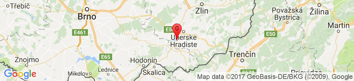 Mapa Ostrožská Nová Ves, Česko. More detailed map is available only for registered users. Please register or log in.