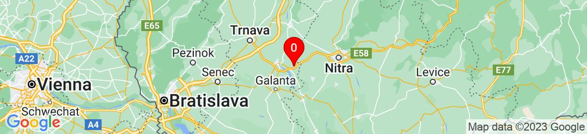 Mapa Pata, Galanta, Trnavský kraj, Slovensko. More detailed map is available only for registered users. Please register or log in.