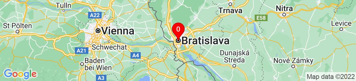 Mapa Bratislava. More detailed map is available only for registered users. Please register or log in.