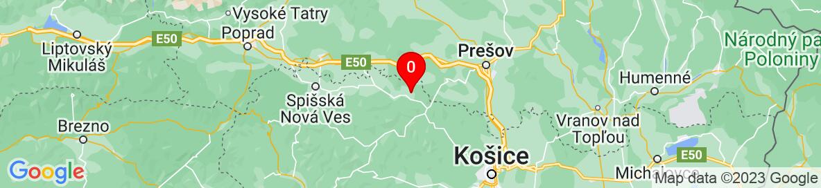 Mapa Kluknava, Gelnica, Košický kraj, Slovensko. More detailed map is available only for registered users. Please register or log in.
