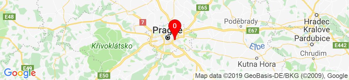 Mapa Praha, Hlavní město Praha, Česko. More detailed map is available only for registered users. Please register or log in.
