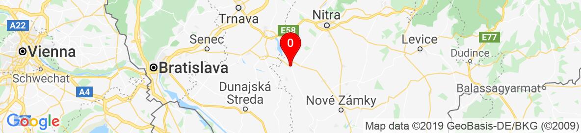Mapa Šaľa. More detailed map is available only for registered users. Please register or log in.