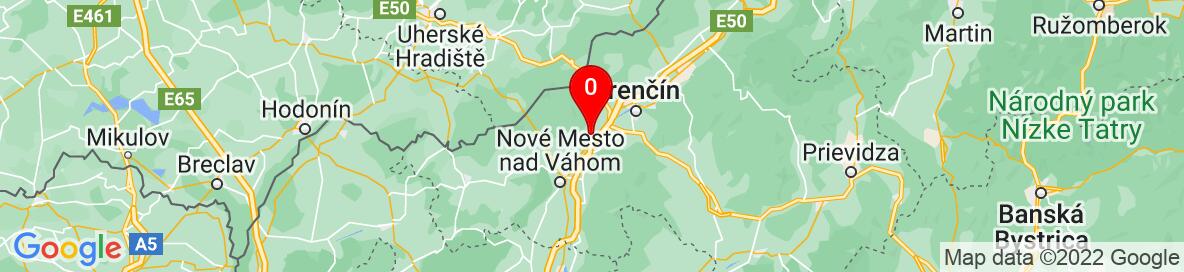 Mapa Melčice, Melčice-Lieskové, Okres Trenčín, Trenčiansky kraj, Slowakei. More detailed map is available only for registered users. Please register or log in.