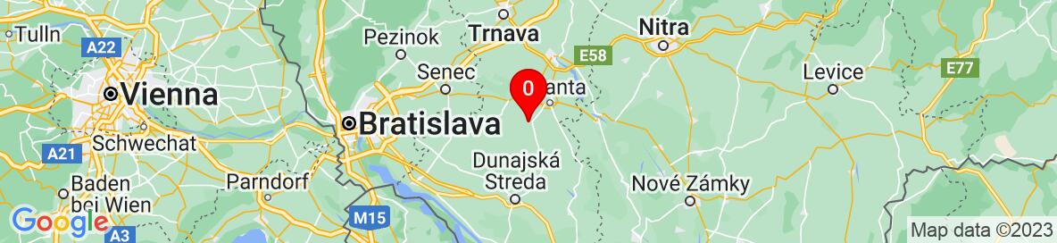 Mapa Čierny Brod, Galanta, Trnavský kraj, Slovensko. More detailed map is available only for registered users. Please register or log in.
